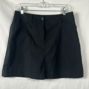 Nike dri fit golf skort black size 8